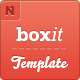 Boxit Clean PSD Template - ThemeForest Item for Sale