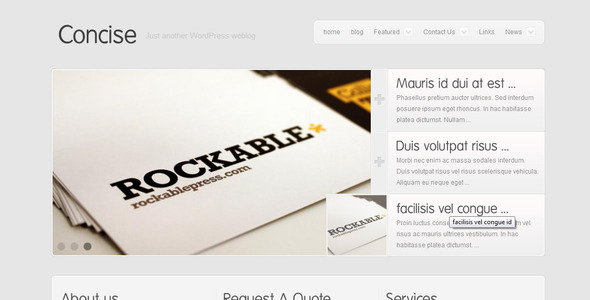 Concise Business and Portfolio Template - Business Corporate