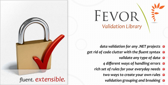 FEVOR Validation Library - CodeCanyon Item for Sale