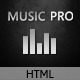Music Pro - Music Oriented HTML Template - ThemeForest Item for Sale