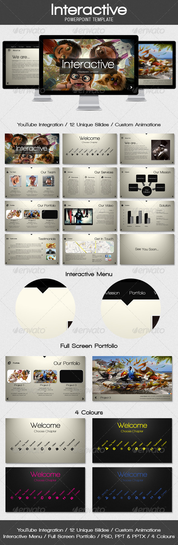 Interactive - Powerpoint Template