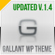 Gallant WordPress Theme - ThemeForest Item for Sale
