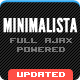 Minimalista (An Ajax WordPress Template) - ThemeForest Item for Sale