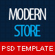 Modern Store - premium shop design - ThemeForest Item for Sale
