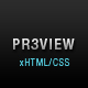 Preview - Fancy Dark xHTML/CSS theme - ThemeForest Item for Sale