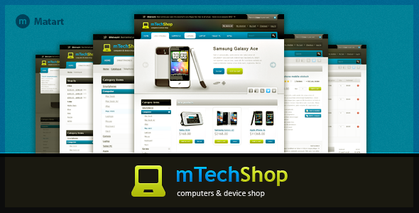 mTechShop - Technology Site Templates
