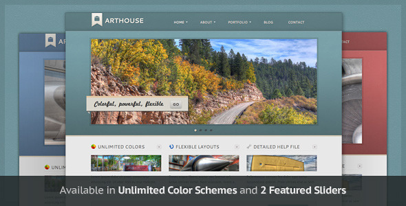Arthouse - Premium Business & Portfolio Template - Portfolio Creative