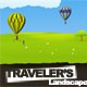 Traveler's Landscape XHTML drawn styled template - ThemeForest Item for Sale