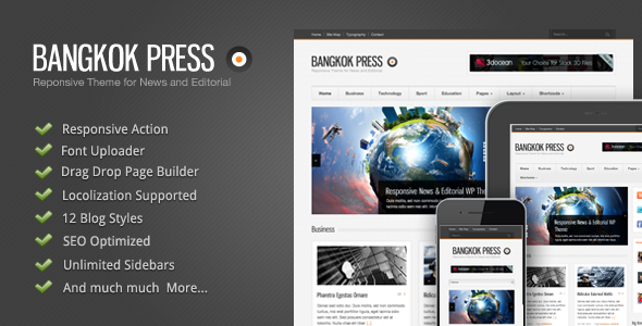 Bangkok WordPress Theme