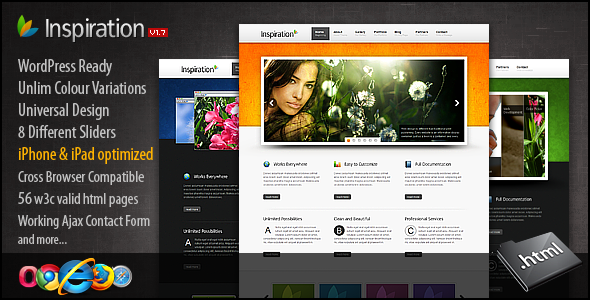 Inspiration Premium xHTML/CSS Template - Business Corporate