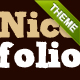 Nicefolio - Grunge Portfolio Template - ThemeForest Item for Sale