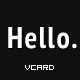 Hello VCard - ThemeForest Item for Sale