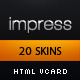 Impress vcard - 20 Skins - Impressive Features - ThemeForest Item for Sale