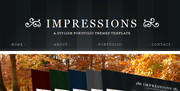 Impressions - HTML version - Portfolio Creative