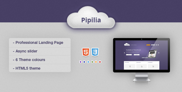Pipilia Landing Page - Business Corporate
