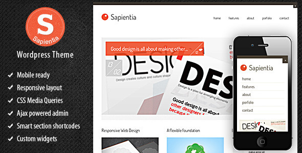 Sapientia Wordpress Theme