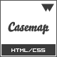 Casemap One Page Portfolio HTML - ThemeForest Item for Sale