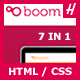 Boom - Professional HTML Theme - ThemeForest Item for Sale
