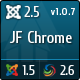 JF Chrome - JomSocial Ready Joomla Template - ThemeForest Item for Sale