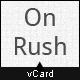 On Rush - Premium vCard/Portfolio Template - ThemeForest Item for Sale