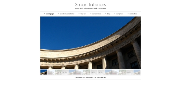 Smart Interiors Drupal 6 Theme - Drupal CMS Themes