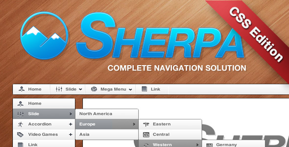 Sherpa | Complete Navigation System (CSS Edition)