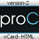 proCard HTML Template - ThemeForest Item for Sale