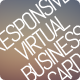 Dark UI - Responsive Virtual Business Card - ThemeForest Item for Sale