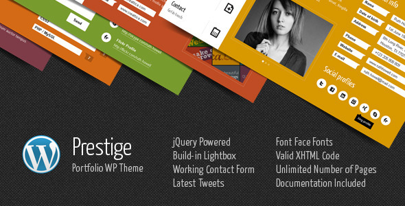 Prestige - Portfolio WordPress Theme - Portfolio Creative