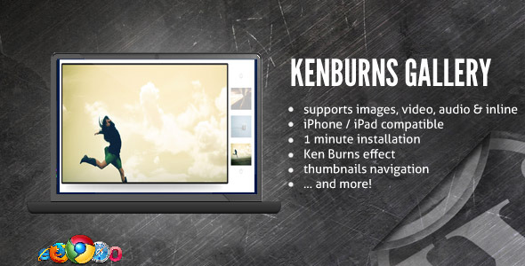 Ken Burns Media Gallery / Slideshow - CodeCanyon Item for Sale