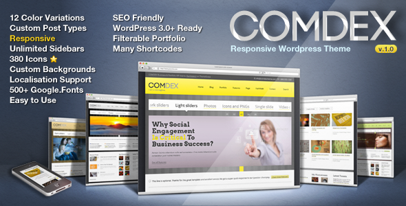 COMDEX — Clean and Modern Website Template - 9