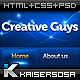Creative Portfolio Template #04 HTML+CSS+PSD - ThemeForest Item for Sale