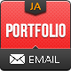 Portfolio Email Template - ThemeForest Item for Sale