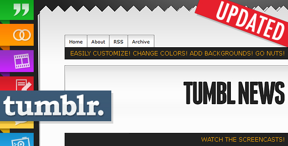 Tumbl News - Tumblr Theme Template - Blog Tumblr