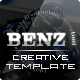 Benz Creative Template For Joomla! - ThemeForest Item for Sale