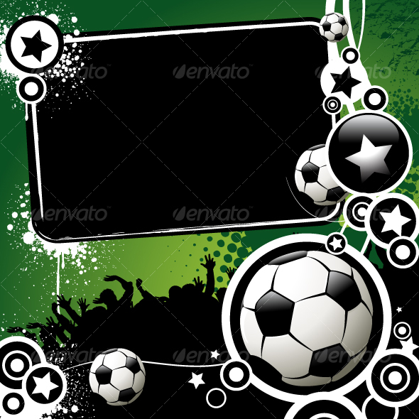 banner design background. Football anner - GraphicRiver