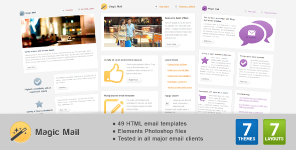 Magic Mail - Email Template - Email Templates Marketing