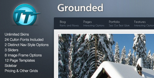 Grounded HTML Theme - Creative Site Templates