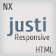JUSTI Responsive HTML5&amp;CSS3 Template - ThemeForest Item for Sale