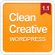 Clean Creative: Clean, Minimal WordPress Theme - ThemeForest Item for Sale