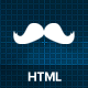 Mustache - Responsive One Page HTML Template - ThemeForest Item for Sale