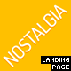 Nostalgia - Responsive Landing Page - ThemeForest Item for Sale