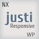 Justi Responsive HTML5&amp;CSS3 WordPress Theme - ThemeForest Item for Sale