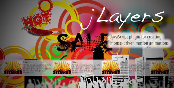 jLayers - Mouse Driven Animation Plugin