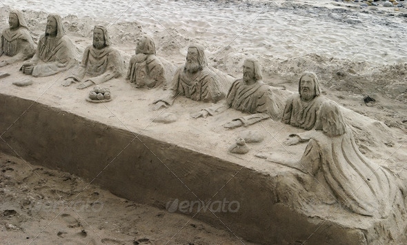 Last Supper In The Sand