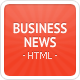 Business News - Premium Magazine HTML5 Template - ThemeForest Item for Sale