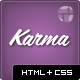 Karma - Clean and Modern Website Template - ThemeForest Item for Sale