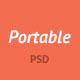 Portable – Creative PSD Template - ThemeForest Item for Sale