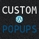 Wordpress Custom Popups - CodeCanyon Item for Sale