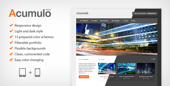Acumulo HTML - Modern Business Theme - Business Corporate